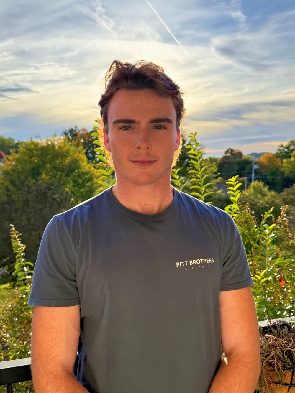 Hunter Pitts, co-founder of Pitt Brothers Electric